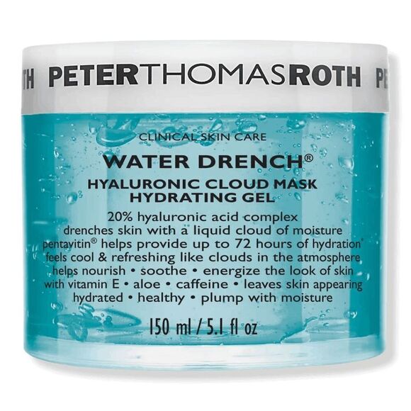 Peter Thomas Roth Water Drench Hyaluronic Cloud Mask Hydrating Gel 5.1 oz New - Picture 1 of 1